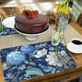 thumbnail image 3 of CounterArt "Spring Morning" 4-Pack Reversible Plastic Tabletop Placemats, 3 of 7