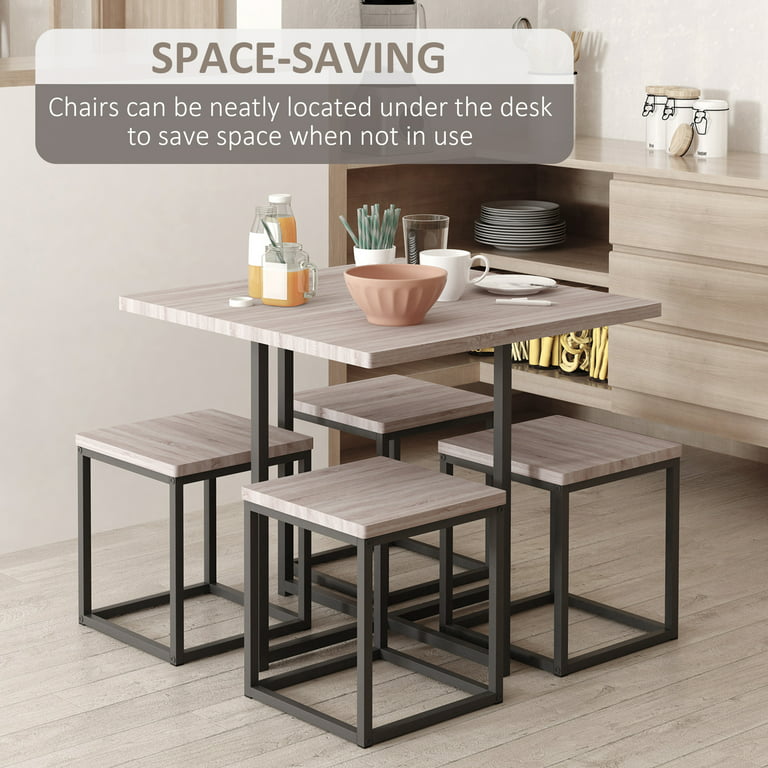 mesa pequeña 4 puestos para cocina  Dining room small, Small kitchen  tables, Apartment decor