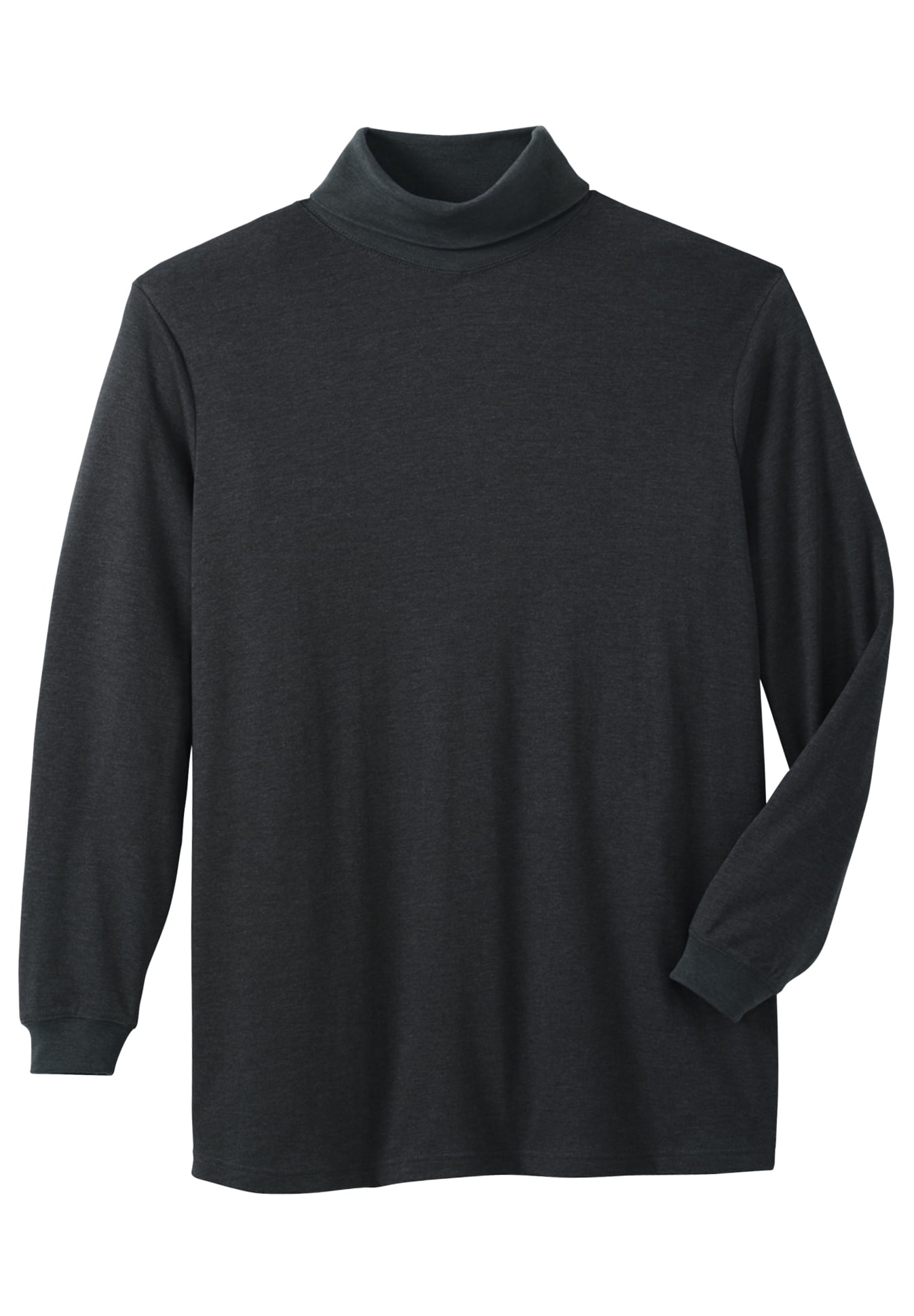 Black Tall-6XL KingSize Mens Big /& Tall Cotton Crewneck Undershirt 3-Pack