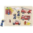 thumbnail image 2 of Goki 57907 Fire Brigade, Lift-Out Puzzle, Multicolor, Medium, 2 of 2