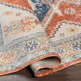 thumbnail image 3 of Hauteloom Canora Living Room, Bedroom Patio Outdoor Area Rug - Bohemian, Transitional - Rust, Navy, Denim - 5'3" x 7', 3 of 7