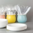 thumbnail image 4 of VIWING Round Disposable and Microwavable Party Plates, 6", 100 Count, 4 of 6