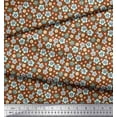 thumbnail image 3 of Soimoi Polyester Crepe Fabric Tortoise,Rabbit & Panda Kids Printed Fabric 1 Yard 52 Inch Wide, 3 of 3