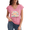 1-Rose Red, variant on Women's Pastel Sunrise V-Neck Tank - "His Mercies Are New" Watercolor Cross Tee, Inspirational Sleeveless Top for Daily Hope