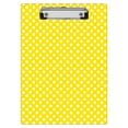 thumbnail image 4 of JAM Paperboard Clipboards with Metal Clip, 9 x 12.5, Assorted Polka Dot, 6/Pack, 4 of 4