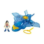 Fisher-Price DC Super Friends Imaginext Wonder Woman & Invisible Jet Action Figure