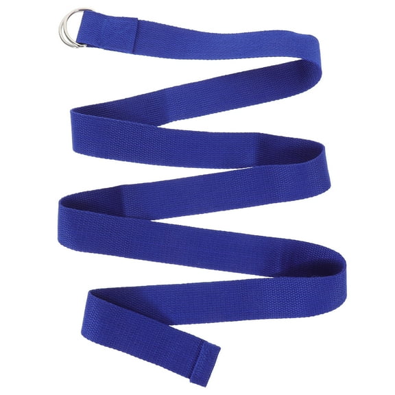 Worgeous 5pcs Professional Yoga Strap Daily Use Exercise Band Reusable Non Elastic Strap Yoga Accessory