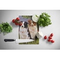 thumbnail image 2 of Carolines Treasures PPP3029LCB Border Collie Patrol Glass Cutting Board - Large, 2 of 2