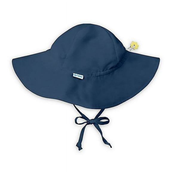 Brim Sun Protection Hat-Navy-2T/4T