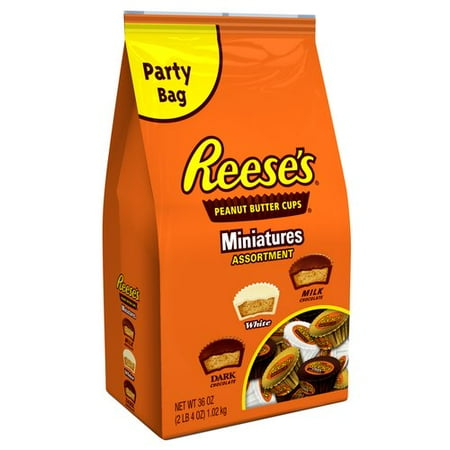 reese cups miniatures peanut butter assortment oz