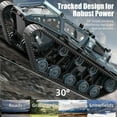 thumbnail image 7 of 1:16 Scale Remote Control Car Military Crawler Off-Road RC Tank with 4WD, Adjustable Speed/Steering, 2 Batteries & Openable Doors – All-Terrain RC Truck for Kids Adults, Birthday Gifts, 7 of 7