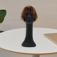 thumbnail image 3 of kusrkot Long Neck Foam Female Human Head Display Stand Manikin Model for Jewelry Black, 3 of 9