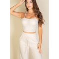 thumbnail image 6 of Capella Casual Bustier Cami Top & Straight Pants Set - Rosa Apparel, 6 of 11