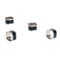 thumbnail image 3 of Saro Lifestyle Sparkling Square Design Napkin Ring (Set of 4), 3 of 5