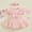 Pink, variant on Infant Boy Rompers Girls' One-year-old Dress Romper Birthday Stylish Soft Yarn Princess Flower Romper Skirt Newborn Girl Clothes