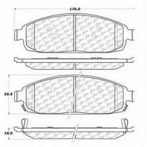 Centric Parts - Ceramic Pads