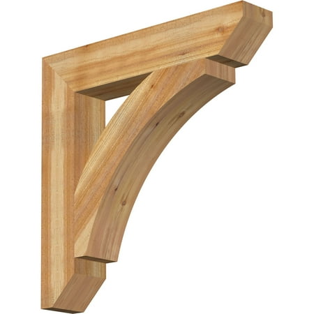 

Ekena Millwork 6 W x 34 D x 34 H Thorton Slat Rough Sawn Bracket Western Red Cedar