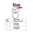 thumbnail image 4 of Dog Leash Adjustable Slip Dog Leash One-piece Adjustable Dog Training Leash No Pull Training Leashes Pet Leash for Small, Medium, and Large Dogs, 4 of 4