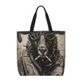 thumbnail image 1 of Balery Vintage Ram Pilot Bolsa de Mano para Mujeres con Cremallera, Bolsa de Gimnasio con Compartimentos, Bolsa para Laptop, Bolsa para Trabajo, 1 of 7
