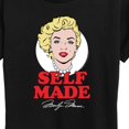 thumbnail image 3 of Marilyn Monroe - Self Made - Women's Short Sleeve Graphic T-Shirt, 3 of 5