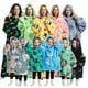thumbnail image 2 of Manta perezosa de gran tamaño para adultos y niños, Sudadera con capucha de dibujos animados, franela cálida con capucha, manta de TV gigante, pijamas usables, Invierno, 2 of 4