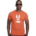 thumbnail image 1 of Go All Out Bunny Face With Sunglasses Deluxe Soft T-Shirt Mens/Women, 1 of 3