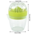 thumbnail image 2 of Squeezer Plastic Juicer Manual Hand Juicer Orange Lime Juicer With In Measuring Cup, 2 of 3