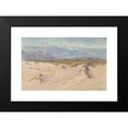 thumbnail image 2 of George Elbert Burr 14x11 Black Modern Framed Museum Art Print Titled - Sand Dunes, Harlech, North Wales (1899), 2 of 5