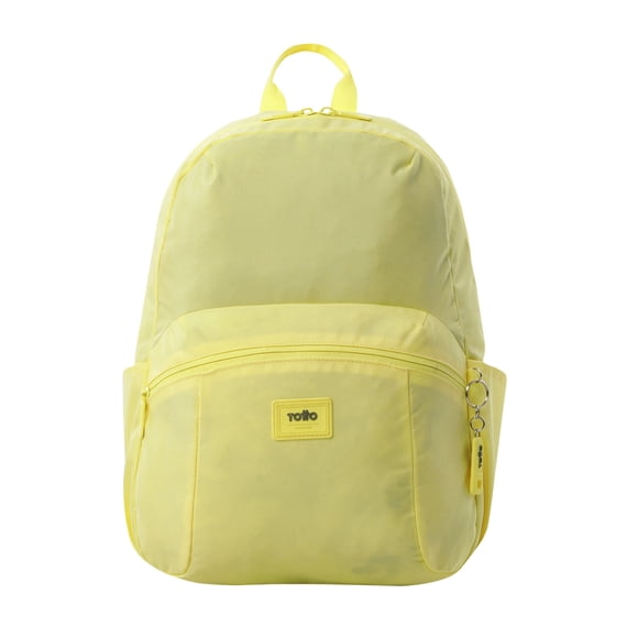 TOTTO Mochila Mediana Porta Laptop 14 con Bolsillo Secreto | Escuela - Oficina - Viaje | 15 L TRIK M