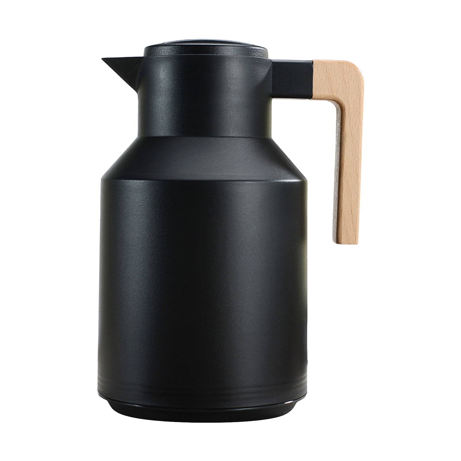 5ALL Stainless Steel Thermos Double Walled Vacuum Insulated Thermal Jug Thick Stainless Steel Coffee Pot Leak Proof and Heat Cold Retention for Coffee Juice Milk Tea Beverages 