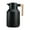 Black, variant on YAHHU 1L Thermal Coffee Carafe Double Wall Vacuum Insulated Thermos Pot With Ergonomic Wood Handle Water Kettle Tea Flask Keeping Hot Cold 34 Oz Black For Home Office