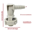 thumbnail image 4 of Conector Manguera Deposito P/ Audi A4 A5 Quattro/sportback, 4 of 4