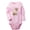 Pink #B, variant on iDzn Today It's Time To Party Funny Rompers, Newborn Baby Unisex Bodysuits, Infant Animal Labrador Graphic Jumpsuits, Toddler Kids Long Sleeve Oufits (Pink, 0-6 Months)