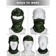 thumbnail image 4 of HSHDLDF 6 Pcs Cagoule pour le Visage en Soie Glacée Protection UV Couverture Intégrale du Visage pour Femmes Hommes Sports de Plein Air, 4 of 7