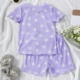 thumbnail image 4 of Godom Baby Boy Outfits Cartoon Cotton Short Sleeve T-Shirt Shorts Kids Clothing Set 2 Pieces Outfit Toddler to Big Kid Sizes, 4 of 7