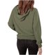 thumbnail image 4 of Sudadera con capucha y cordón con cuello en V cruzado con cordones a la moda para mujer Fridja  bvmnju6379, 4 of 9