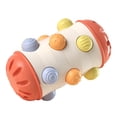thumbnail image 3 of Pelota sensorial para bebés, pelota interactiva para aprender a gatear, juguete Montessori 12 uñas rojas, 3 of 9