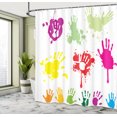 thumbnail image 5 of Ambesonne Graffiti Shower Curtain, Teenagers Spray Color, 69"Wx84"L, Multicolor, 5 of 5