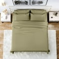 thumbnail image 3 of 6 Piece Bed Sheet Set 1800 Series Microfiber Comfort Deep Pocket Hotel Bedsheets, 3 of 16