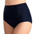 thumbnail image 1 of MesaSe Women‘s High Waisted Bikini Bottoms Tummy Control Swimsuit Bottoms Ruched Full Coverage Swim Bottom High Rise, 1 of 4