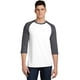 thumbnail image 1 of District® Very Important Tee® manga raglán de 3/4. DT6210 Distrito DT6210, 1 of 1