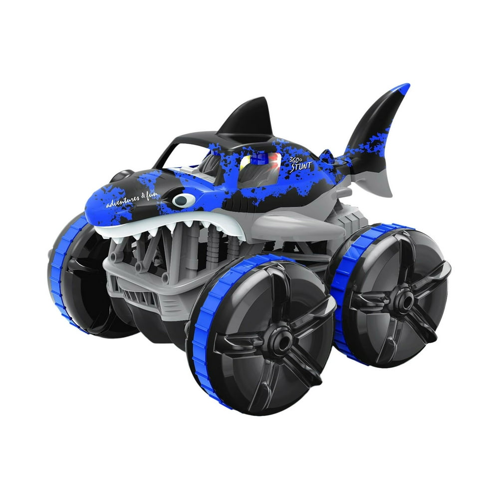 Jpgif Waterproof Remote Control Grass Land Driving Shark Light RC Car - Walmart.com - Walmart.com