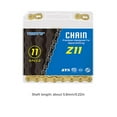 thumbnail image 3 of Soidarity Cadenas de bicicleta de 9  10  11 velocidades, piezas de bicicletas de carretera, cadena deportiva, 116 eslabones, conector resistente a la Ciclismo 11 velocidades Soidarity OD026159-02, 3 of 6