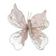 thumbnail image 4 of Adorno colgante de pared con forma de mariposa artificial, fondo brillante decorativo. Rosa claro, 4 of 9