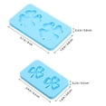 thumbnail image 2 of WASHWEPE 2Pcs Silicone Molds for DIY Earring Pendants Jewelry Craft Durable Blue Silicone, 2 of 6