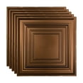 thumbnail image 1 of FASÄDE Traditional 3 Decorative Vinyl 2ft x 2ft Lay in Ceiling Panel in Oill Rubbed Bronze (5 Pack), 1 of 5