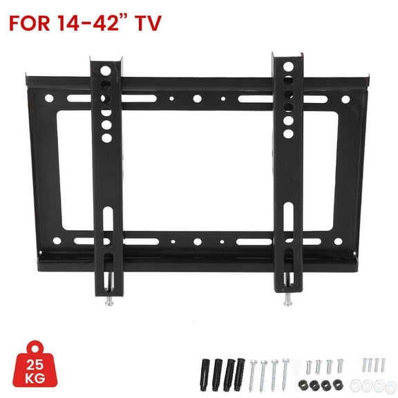 Tilting TV Wall Mount for 14" to 42" TV's, Max VESA 200x200mm Hold up to 90LBS