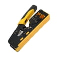 thumbnail image 2 of ZOUSSIQI Ratcheting Modular Data Cable Crimper 6P 8P Multifunctional Wire Stripper for RJ11 RJ12 Standard RJ45 Pass Thru Connectors EL225#74136, 2 of 9