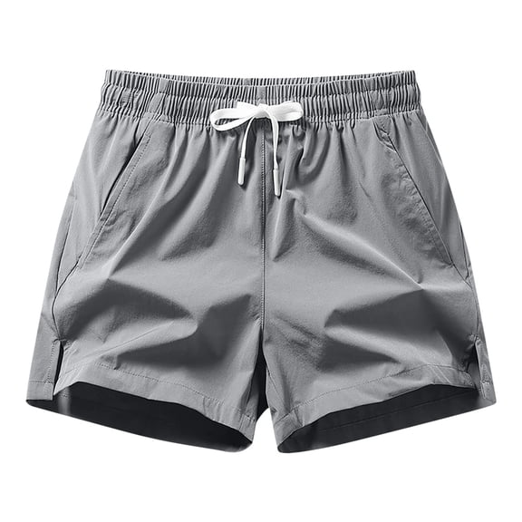 Royisotas Cargo Shorts for Men with Pockets Big and Tall Elastic Waist Athletic Casual Workout Mens Short Fashion
