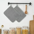 thumbnail image 5 of EEEkit 2pcs Dish Drying Mats, Absorbent Microfiber Kitchen Dish Drainers, 16 x 12", Gray, 5 of 6